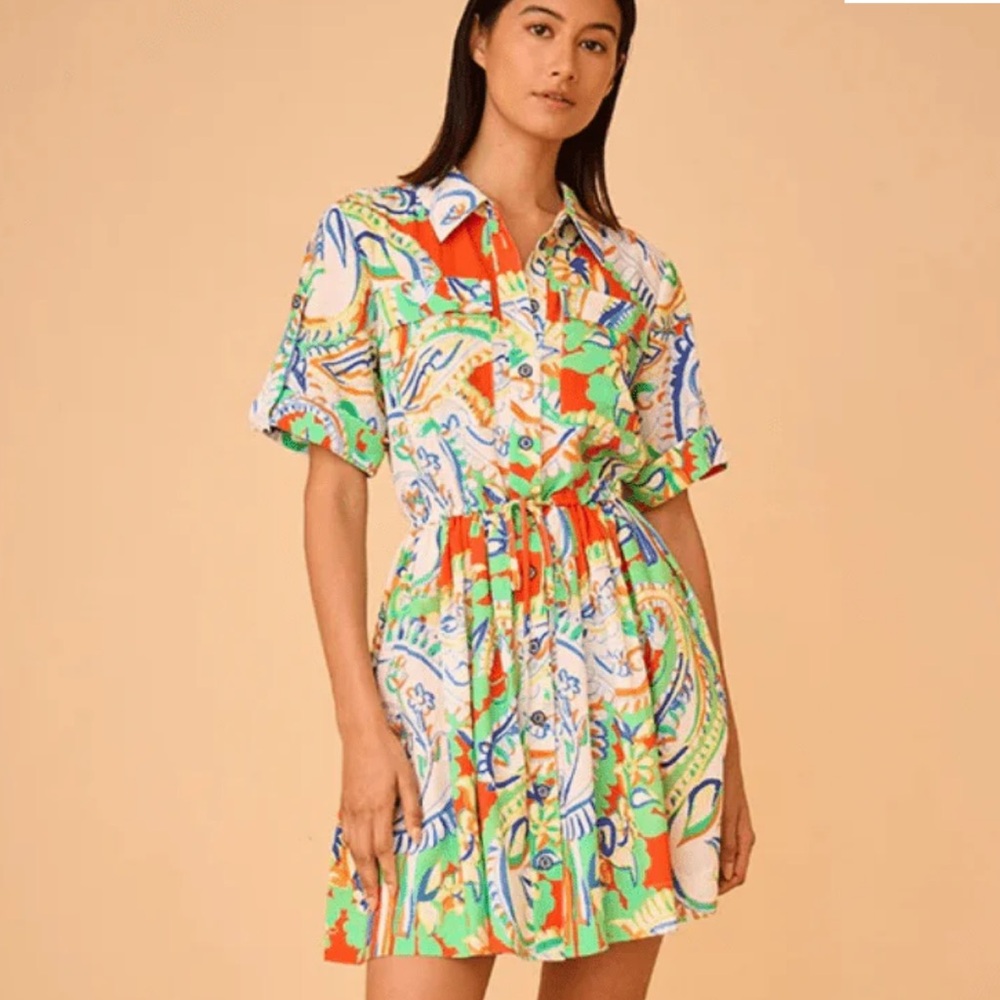 Hunter Bell Peyton Dress in Amalfi Tiles, Size XS. NWT!